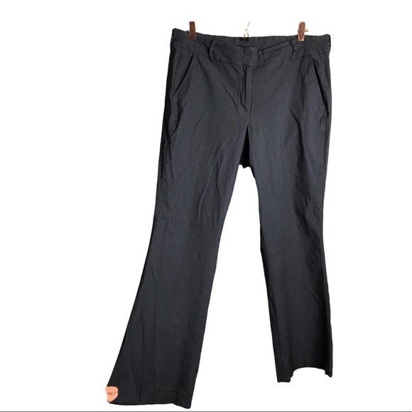 Lane Bryant | Blue Slacks high waisted pants plus size straight leg - Picture 1 of 7